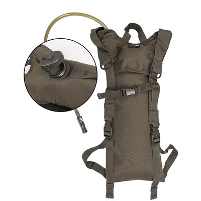 3L hydration backpack with straps OLIVE