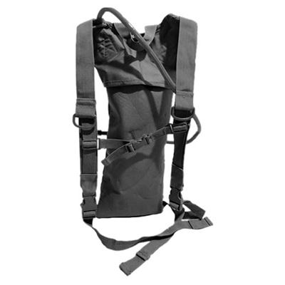 3L hydration backpack with straps BLACK