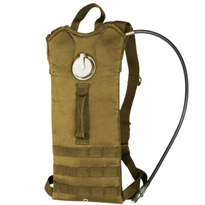 3L hydration backpack with straps COYOTE BROWN