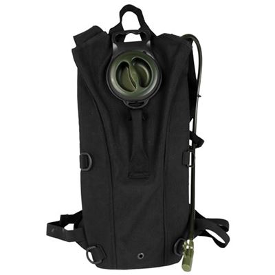 BLACK MIL-SPEC WATER PACK WITH STRAPS