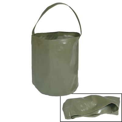 WATER Water container 10 liters folding OLIVE