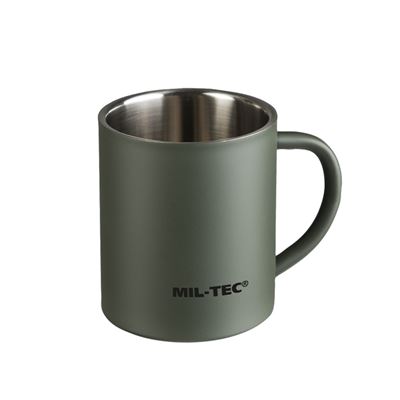 Double wall cup 300 ml OLIVE