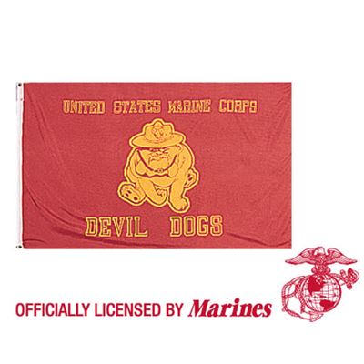 Flag USMC DEVIL DOGS