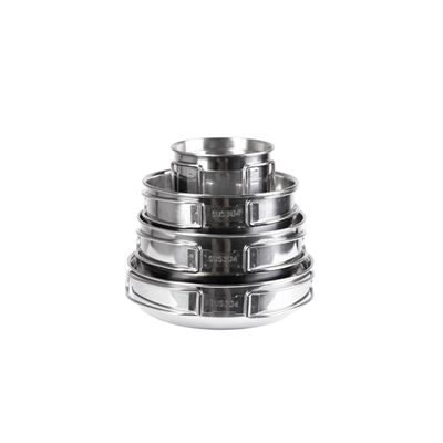Stainless steel dinnerware set 5 pieces MIL-TEC® 14648200 2