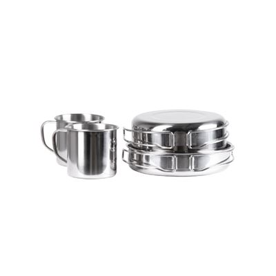 Stainless steel dinnerware set 8 pieces MIL-TEC® 14648300 2