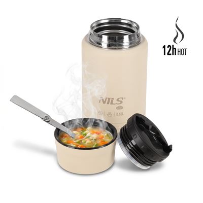 750ml Food Thermos Flask – GREEN NILS Camp 15-02-130 8