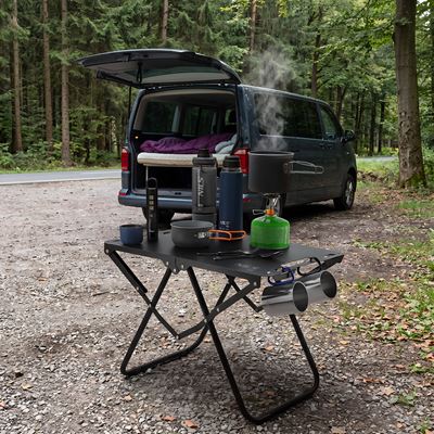 Folding steel camping table – BLACK NILS Camp 15-03-353 5