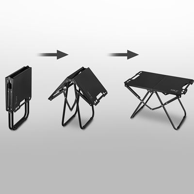 Folding steel camping table – BLACK NILS Camp 15-03-353 9
