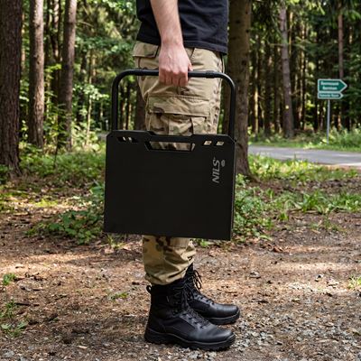 Folding steel camping table – BLACK NILS Camp 15-03-353 7