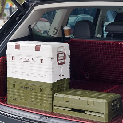 Foldable box with lid 42L SAND NILS Camp 15-03-602 4