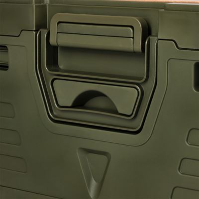 Folding box with lid and wooden top 32L GREEN NILS Camp 15-03-610 6