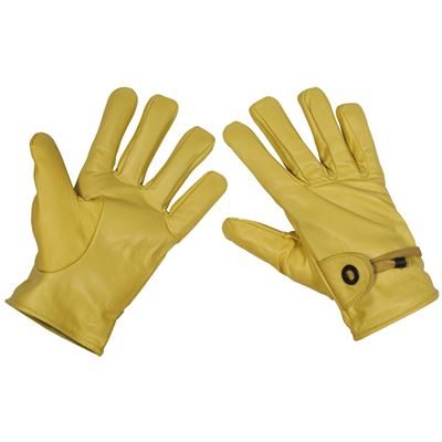 Gloves leather gloves WESTERN SAND