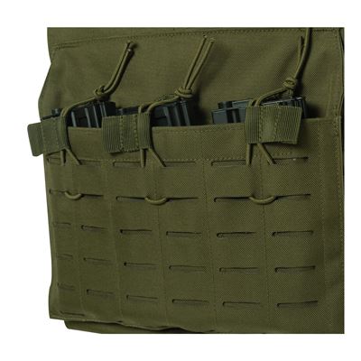 LASER CUT Lightweight Plate Carrier Vest OLIVE DRAB ROTHCO 15290 3