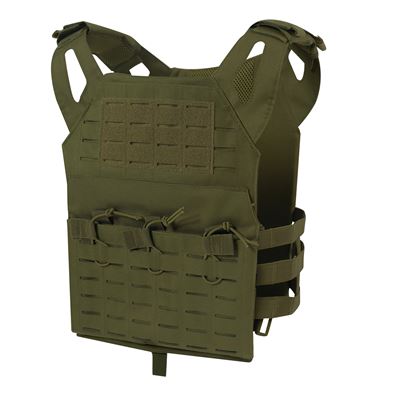 LASER CUT Lightweight Plate Carrier Vest OLIVE DRAB