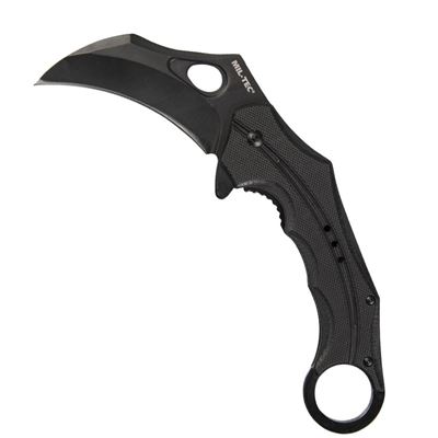 BLACK G10 ONE-HAND KNIFE 'KARAMBIT'