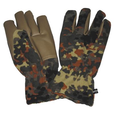 Alpin gloves fleece gloves Flecktarn