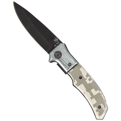 Folding blade knife BLACK AT-DIGITAL