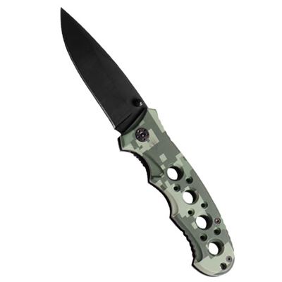 Folding knife blade BLACK AT-DIGITAL