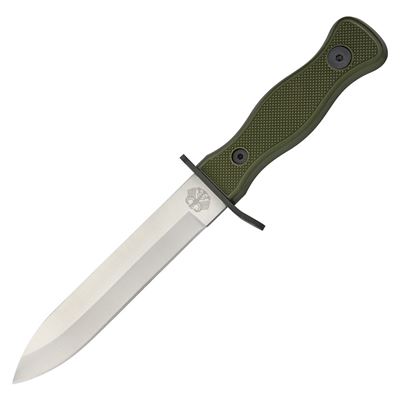 BW combat knife with orig. OLIVE casing