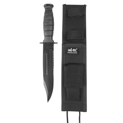Combat Knife U.S. ARMY BLACK modular Case