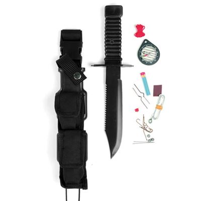 Knife fighting 'SPECIAL FORCES' survival BLACK