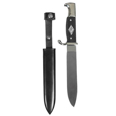 SCOUT knife with metal. casing BLACK