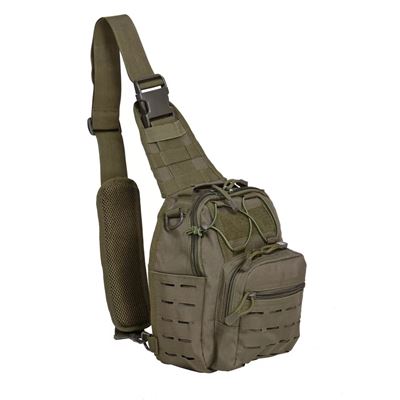 LC-B55 LASER MOLLE small single-shoulder backpack GREEN