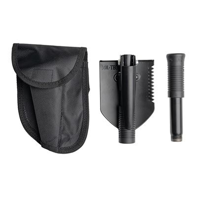 MINI folding shovel with spade in case BLACK MIL-TEC® 15525002 2