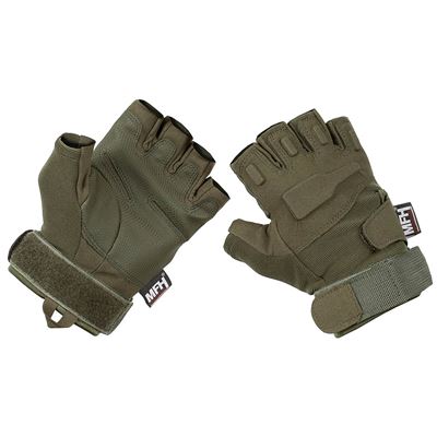 PROTECH tactical fingerless gloves OLIV