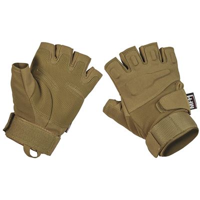 PROTECH tactical fingerless gloves COYOTE