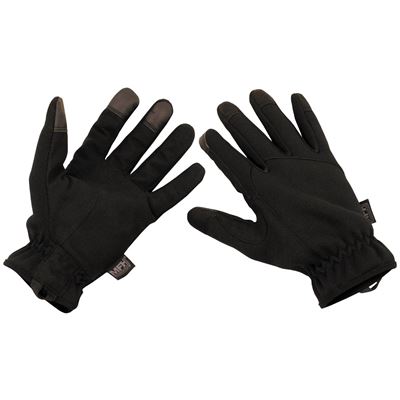 Finger gloves light BLACK