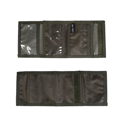 Wallet with multiple compartments OLIVE