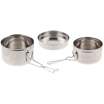 Mess Kit Stainless Steel 3 pieces STORE LINE