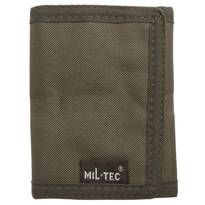 Wallet with multiple compartments OLIVE