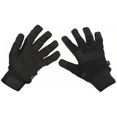 Gloves SECURITY cut protection BLACK