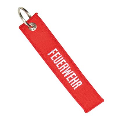 Keychain "FEUERWEHR" RED