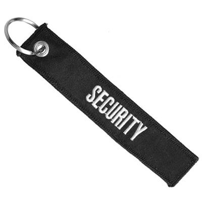Keychain 'SECURITY' BLACK