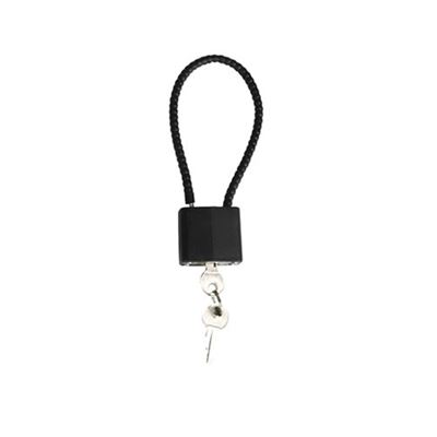 Lock with steel cable 200 mm