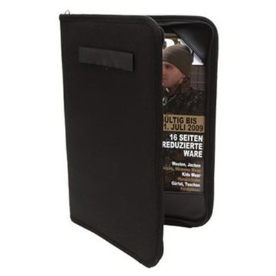 BW boards Kommandeur A4 Punched pockets with BLACK