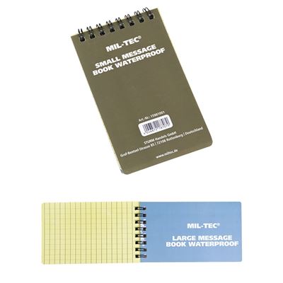 Block / SMALL waterproof notebook