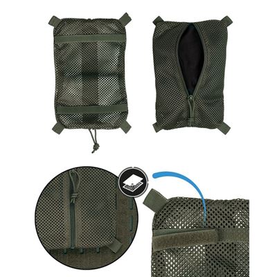 Mesh BAG WITH VELCRO MEDIUM OLIVE DRAB