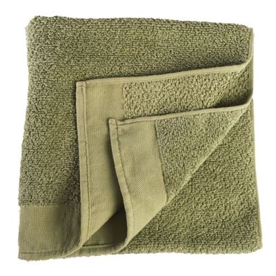 BW terry towel GREEN 100X50 cm