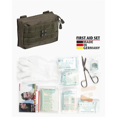 First aid kit SET PRO 25 "Leina" OLIV
