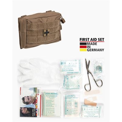 First aid kit SET PRO 25 "Leina" DARK COYOTE
