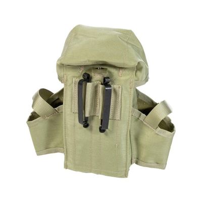 Italian magazine pouch model LC-2 with ALICE clips KHAKI