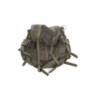 TURKISH canvas backpack OLIV