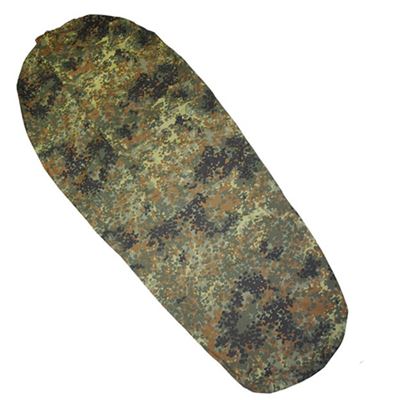 Disguise the sleeping bag GoreTex BW Flecktarn the used