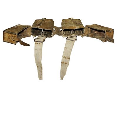 Swiss magazine pouch 2 piece leather Swiss Army 16100007 2