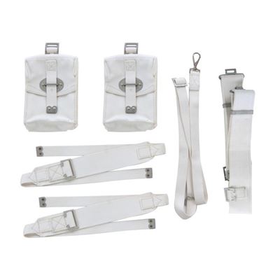 Carrier system PARADE with bags model WWII British type ITALIAN WHITE