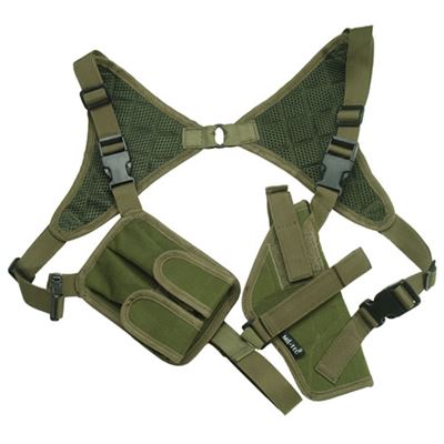 Underarm holster pistol for concealed carry OLIVE